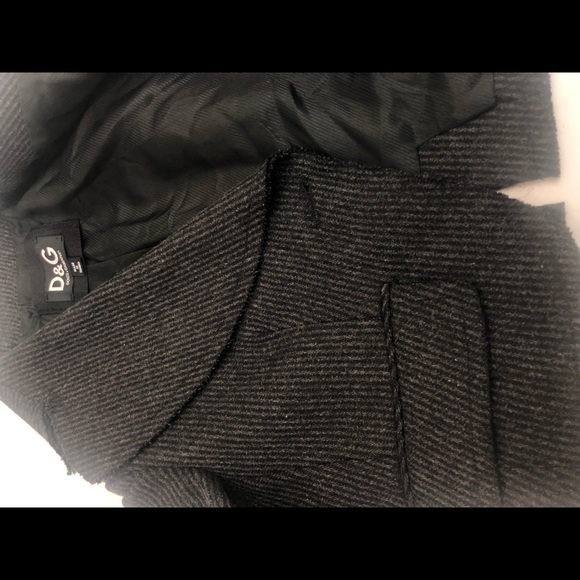 Designer Grey Tweed Fall Jacket/Cropped Blazer - Picture 8 of 11